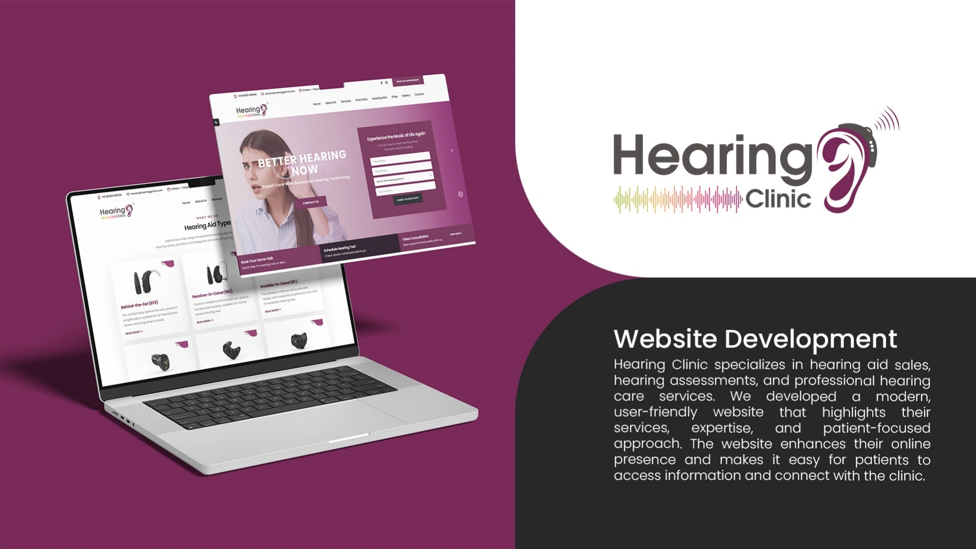 Hearingg Clinic Website