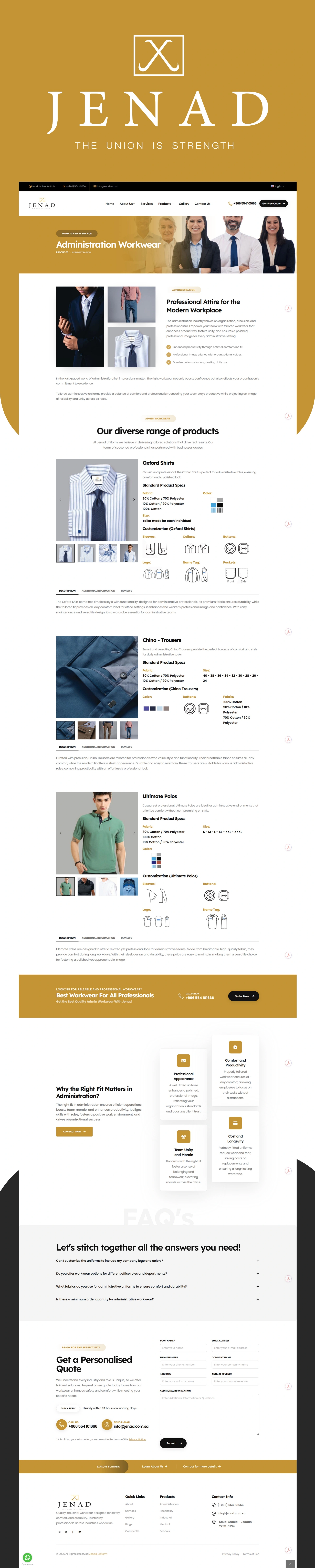 Jenad Website