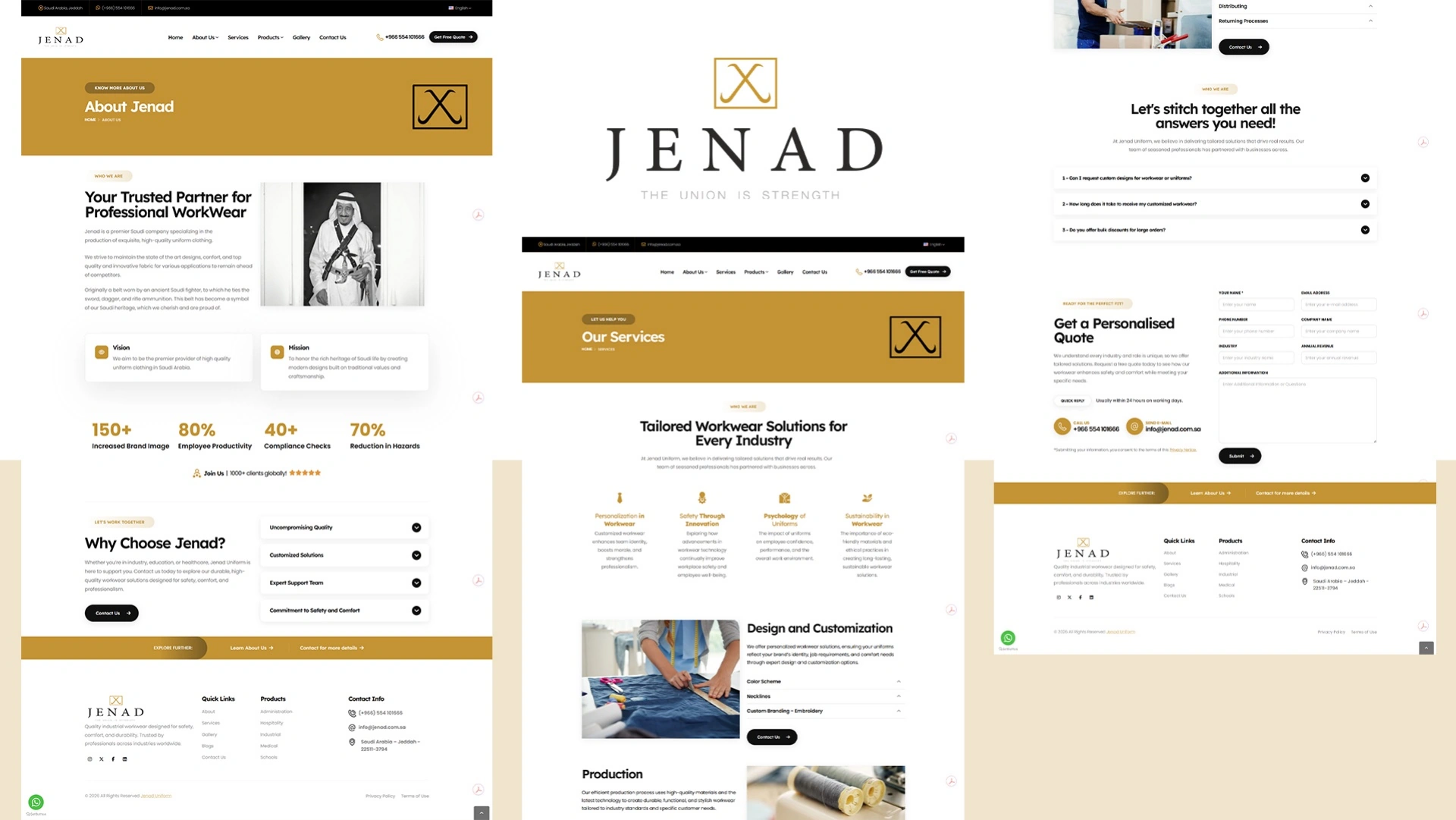 Jenad Website
