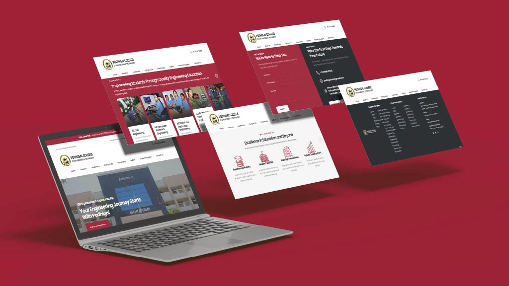 Podhigai College Website