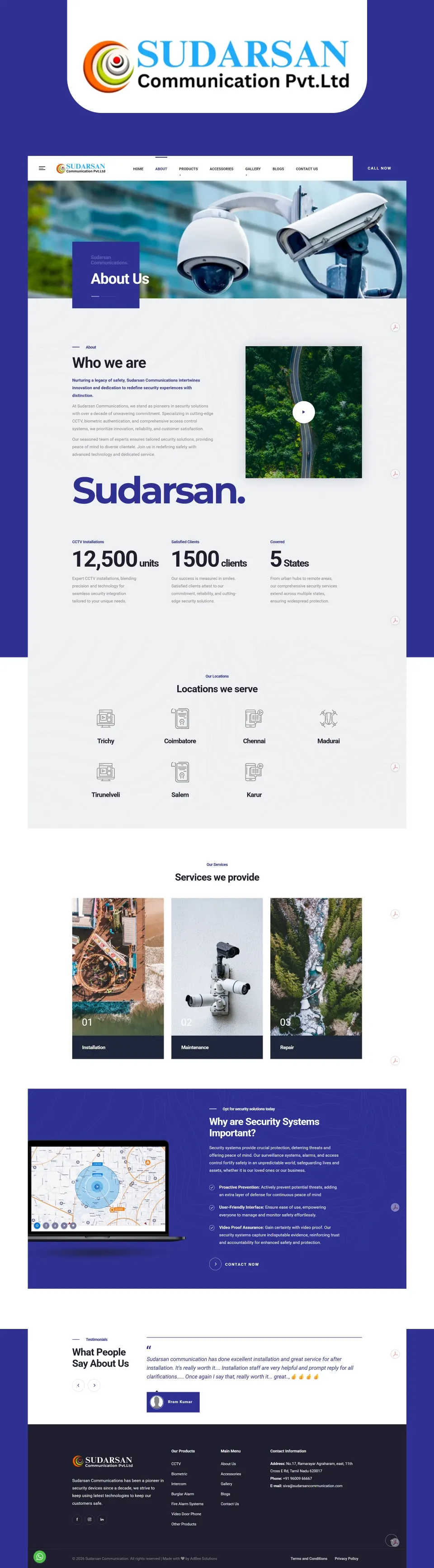 Sudharsan Website