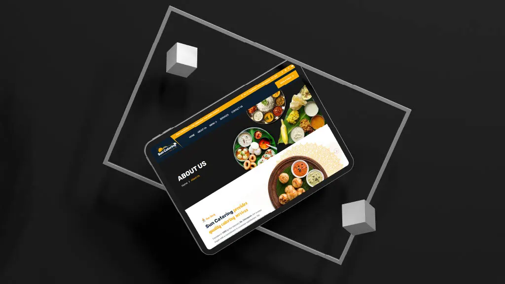 Sun Catering Website